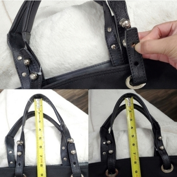 Chanel Large Tote Quilted Canvas Black Pouch - Picture 12 of 16